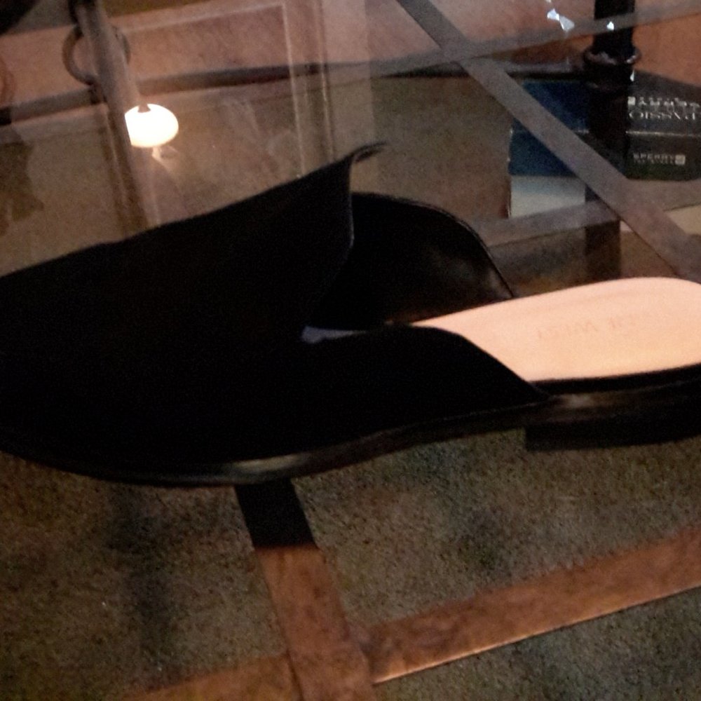 Black Suede Nine West Mules Size 11

Sold